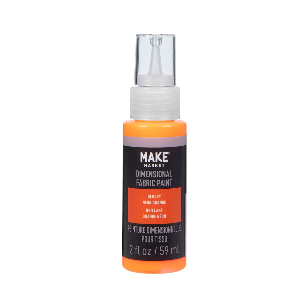 12 Pack: Glossy Dimensional Fabric Paint by Make Market®